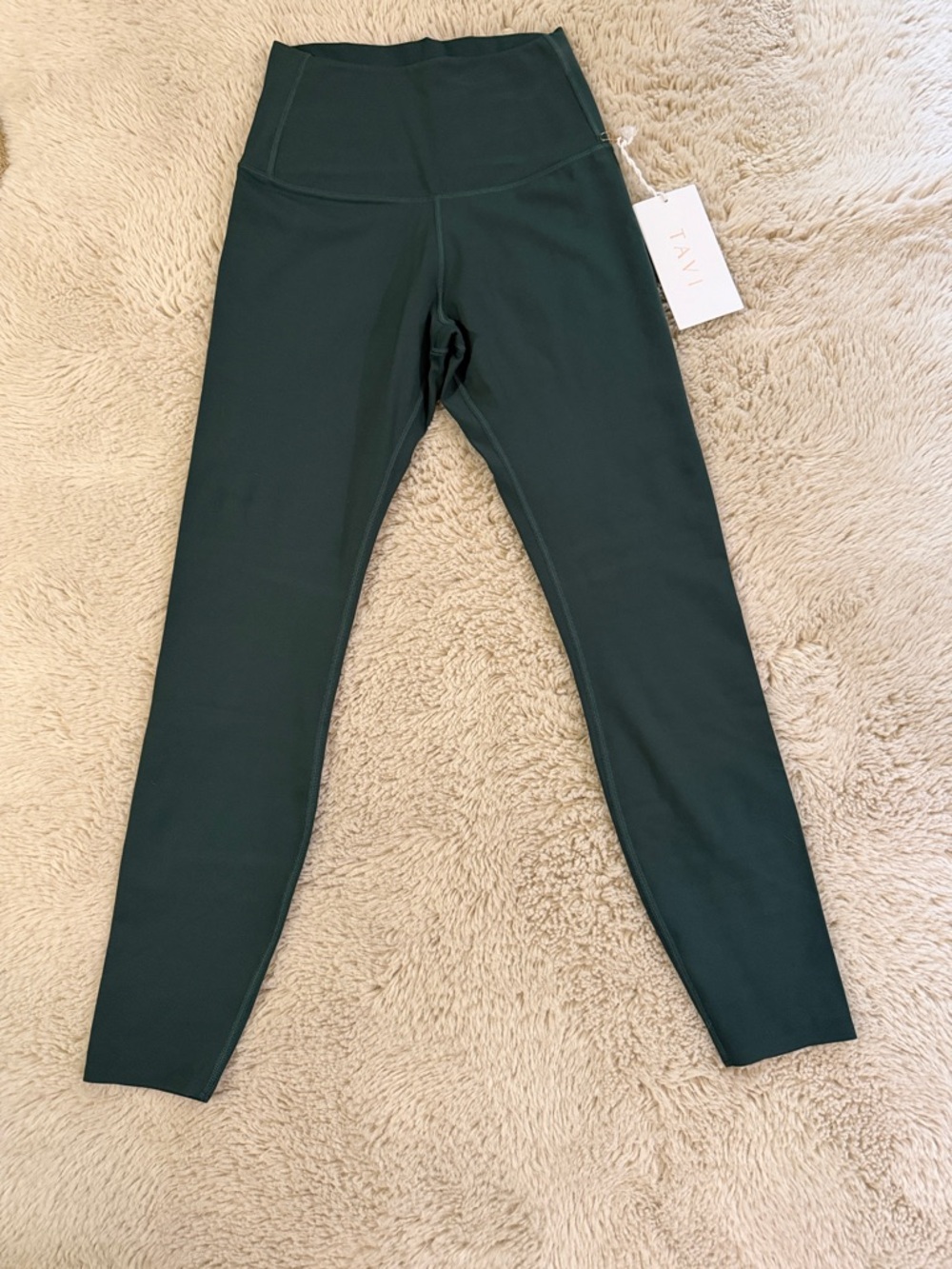 Dark Green High-Waist Leggings NWT